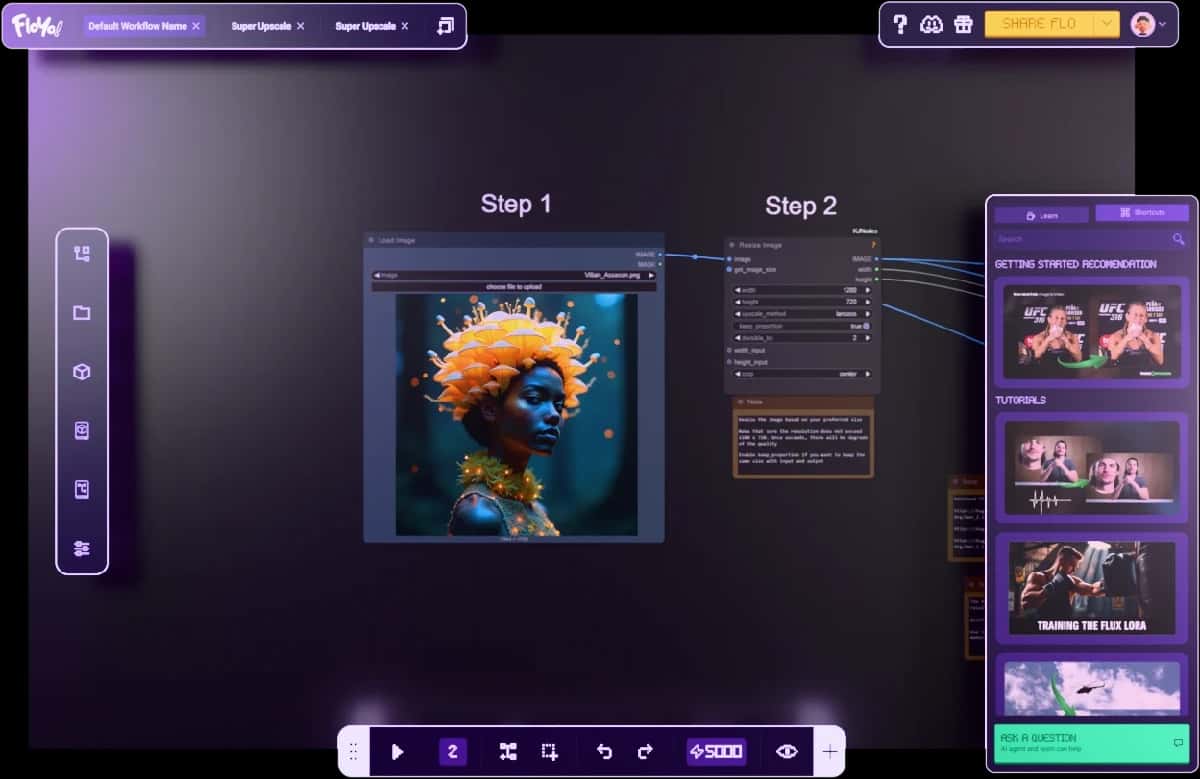 ComfyUI for Creators & Teams | Floyo