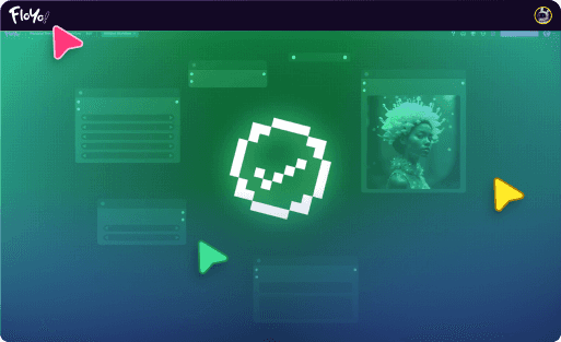 Floyo collaborative workspace with pooled GPU credits