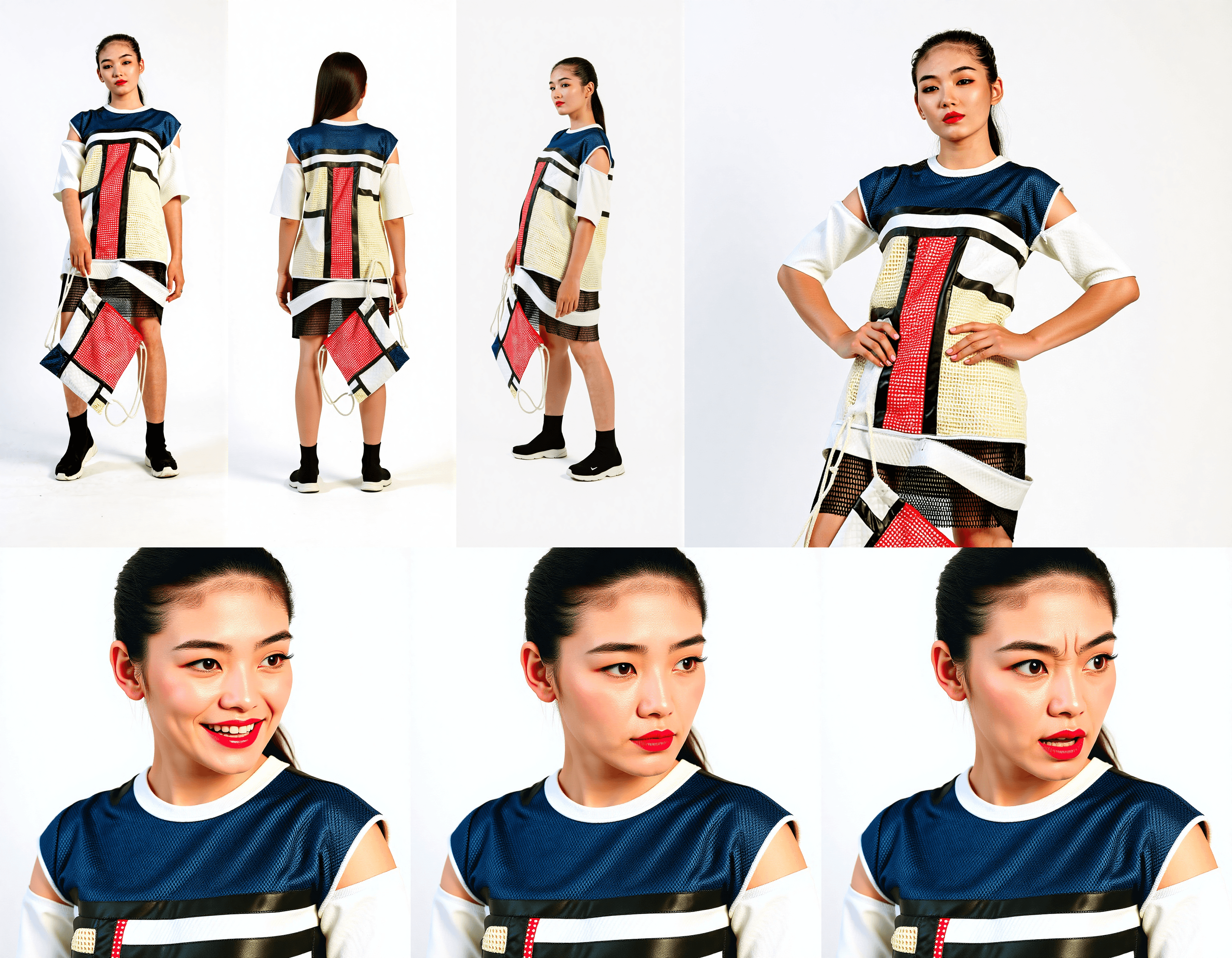 Image to Character Sheet with Kontext