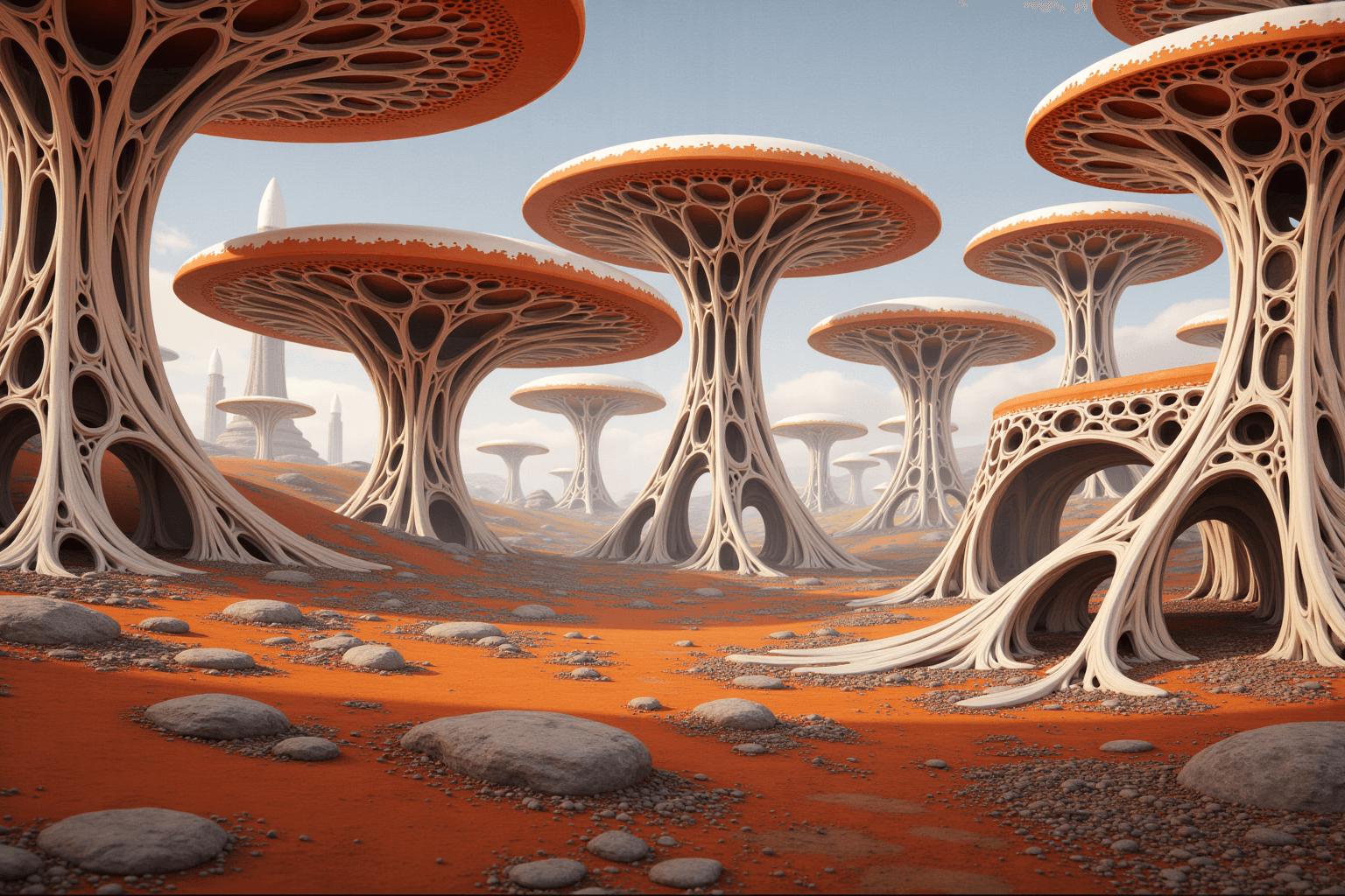 Sci-fi Alien Landscape
