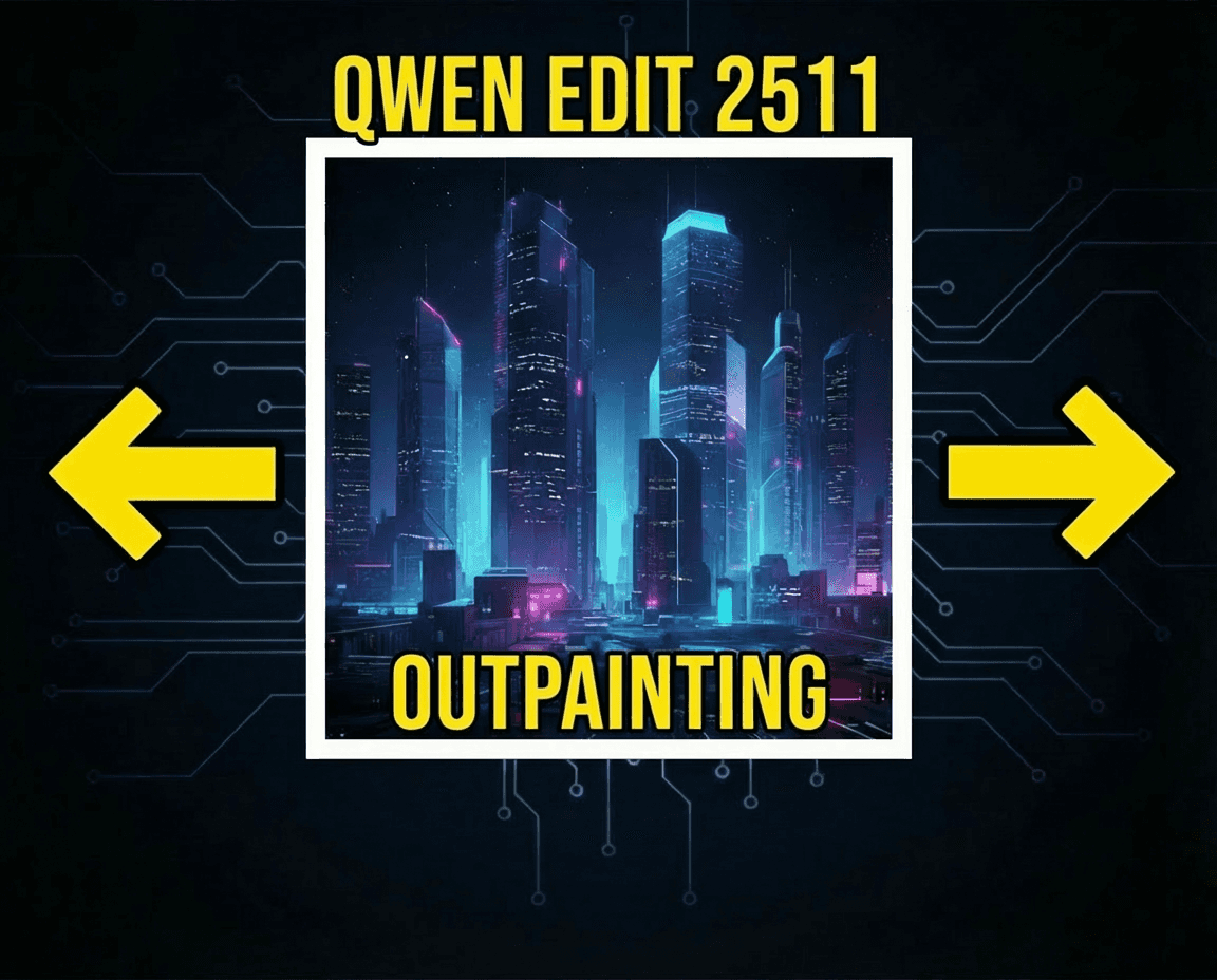 Qwen Edit 2511 OUTPAINTING