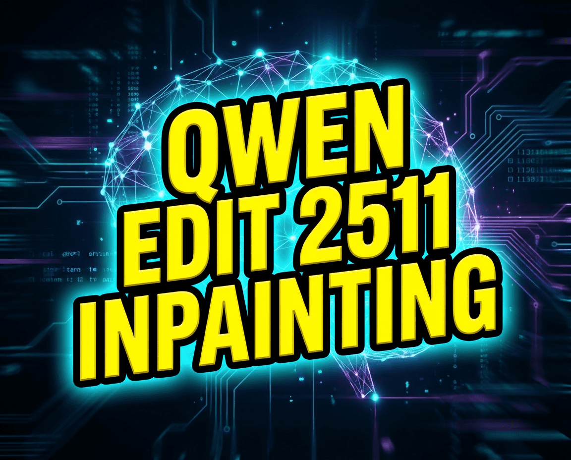 Qwen Edit 2511 - inpainting