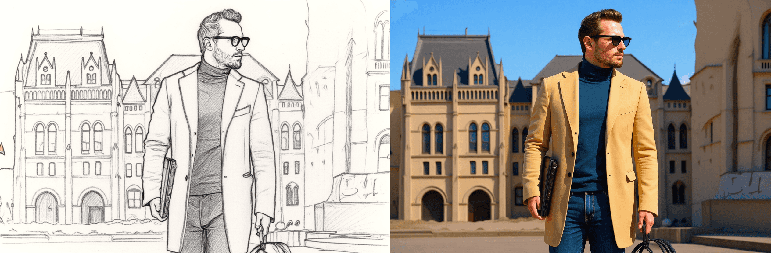 Flux Kontext - Sketch to Image